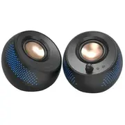 Creative Głośniki do komputera 2.0  Pebble X czarny black Usb-C z podświetleniem Rgb 51Mf1715Aa000 5390660196157 85182200