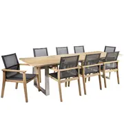 Darza mebelu komplekts Nautica galds un 8 kresli  K13265 4741617102331