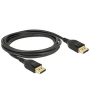 Delock Displayport cable 8K 60 Hz 5 m Dp certified  85663 4043619856633