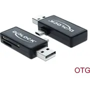 Delock Micro Usb Otg Card Reader  A male 91731 4043619917310
