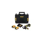 Dewalt Leņķa slīpmašīna Bodygrip 125Mm 18V Ps 2X3.5Ah Tstak Dcg404S2T-Qw  5035048834541