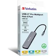 Dokstacija Verbatim Usb-C Pro Multiport Hub 8 Port  32151V 0023942321514