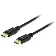 Equip 119256 Displayport kabelis 10 m Melns  4015867233832