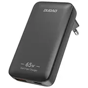 Dudao A65Q tīkla lādētājs  65W Gan, Pd Usb-A, Usb-C melns A65Qblack 6976625333868 85044030