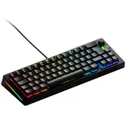 Glorious Gmmk 3 65 Custom Gaming Keyboard - Pre-Built, Iso De, Fox Switches, Black  Glo-Kb-Gmmk3-65-Pb-Fox-W-Blk-De 840408300889 Gata-2724