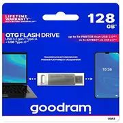 Goodram 128Gb Oda3 Usb 3.2 Zibatmiņa  Oda3-1280S0R11