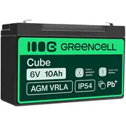 Green cell Battery Agm 6V 10 Ah Agm16  5903317223962