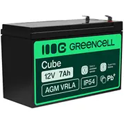 Green cell Gel battery 12V 7Ah Agm04 