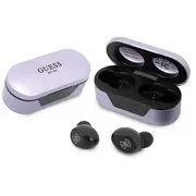 Guess Headphones  słuchawki Bluetooth Gutwst31Eu Tws Docking Station stacja dokująca fioletowy purple 3666339111465