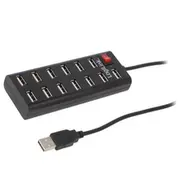 Hub Usb A socket x13,USB plug 2.0 480Mbps  Ua0126