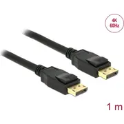 Kabelis Dp 1.2 male  4K, 1M, Delock 83805 4043619838059