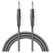 Kabelis Nedis 6.35Mm - 3M Stereo  Coth23020Gy30 5412810295241