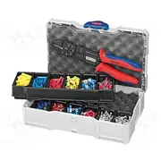 Tools set for crimping push-on connectors, terminal  Knp.979025 97 90 25