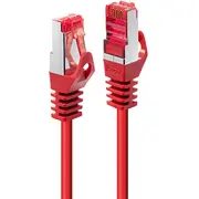 Lindy 0.3M Cat.6 S/Ftp Network Cable, Red  47360 4002888473606 205603