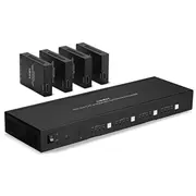 Lindy 70M Cat.6 4X4 Hdmi 4K60 Amp Ir Matrix Extender  38328 4002888383288