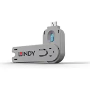 Lindy Usb Type A Port Blocker Key, Blue  40622 4002888406222 283344