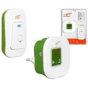 Ltc Lxdz1 Electro Bezvadu durvju zvans ar termometru, Ac 230V  5902270713541