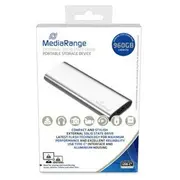 Mediarange Mr1103 external solid state drive 900 Gb Usb Type-C 3.2 Gen 2 3.1 Silver  348531 4260664870531 Wlononwcrsrbi