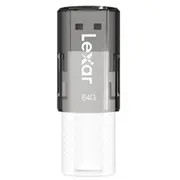 Lexar  Flash drive Jumpdrive S60 64 Gb Usb 2.0 Black/Teal Ljds060064G-Bnbng 843367120048