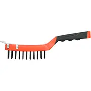 Metāla birste ar skrāpi, plastmasas rokturis 4R tērauda sari Yt-6333 Yato  5906083963339