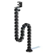 Neomounts Cable Spine Organizer For Sit/Stand Desk Frames, Clamp Mounted, Black  Ads06-131Bl 8721246340102
