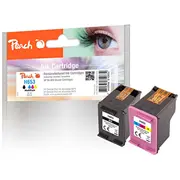 Peach Pi300-1045 ink cartridge 2 pcs Compatible Black, Cyan, Magenta, Yellow  450529 7640366810832 Wlononwcrpu22