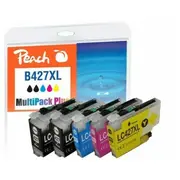 Peach Pi500-402 ink cartridge 6 pcs Compatible High Xl Yield Black, Cyan, Magenta, Yellow  469939 7640366812904 Wlononwcrspgn