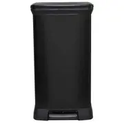 Pedāļspainis metalizēts Deco Bin 50L melns  0802162929 3253922162029