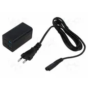 Power supply switching 5Vdc, 3.25A 65W 100240Vac 040C  Tauc2A2Cpd6501Bk Ta-Uc-2A2C-Pd65-01-Bk