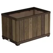 Puķu pods Deco Rectangle Planter Walnut  29213624533 7290112640888