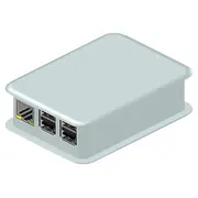 Raspberry Pi 3 Case - White  Tkberry3W 8018340611420