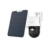 Reolink 4K Dual-Lens Wi-Fi 6 Battery-Powered Security Camera withSolar Panel 2  Trackmix Series B770 Ptz 2.8Mm/F1.6 H.264/H.265 Micro Sd, Max. 256 Gb Bwtmxpt4K01Sp 6978285031122
