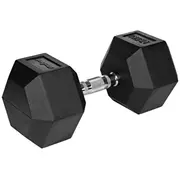 Rubberized cast iron dumbbell Hex 27.5 kg Rebel Active  Rba-2325-27.5 5901890111959 Wlononwcrfmbt
