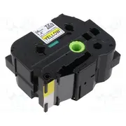 Tape 36Mm 8M yellow for printer Character colour black  Br-Tzesl661 Tzesl661
