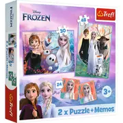 Trefl Frozen Puzle 304824 memo Ledus Sirds 2  93335T 5900511933352
