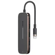 Usams Adapter Hub 3Xusb  Usb-C Hdmi czarny black Sj578Hub01 Us-Sj578 6958444901220