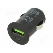 Usb power supply A socket Sup.volt 1224Vdc Inom 1.53A  Goobay-45162 45162