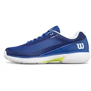 Wilson Tenisa Apavi Vīriešu Rush Lite 5 Deja Vu Blue / White Safety Yellow  Wrs338560E095 0097512991230
