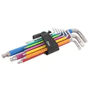 Wrench hex key-set Hex Plus stainless steel 9Pcs.  Wera.05022669001 05022669001