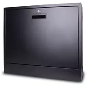 2U 19 Sienas komutācijas skapis Cctv, Alarm, It/ 600X500X210Mm / Melns/ /Salikts  W2-60X50X21-Cctv-B 3100001813696