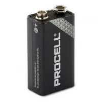 6Lr61 9V baterija Duracell Procell Industrial sērija Alkaline Pc1604 1Gb.  Bat9.Alk.dip1 3100000597788