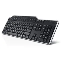 Dell Keyboard Kb-522  Multimedia Wired Ru Black Usb 2.0 Numeric keypad 580-17683 5397063800988