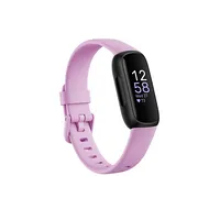 Fitbit Fitness Tracker Inspire 3 tracker Touchscreen Heart rate monitor Activity monitoring 24/7 Waterproof Bluetooth Black/Lilac Bliss  Fb424Bklv 810073610088