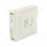 Power supply switched-mode for Din rail 10W 12Vdc 0.83A Ip20  Qoltec-50906 50906