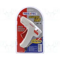 Hot melt glue gun Ø 7Mm Effic 6G/Min 20W max.165C 230Vac  Meg-Mg1020 Mg1020