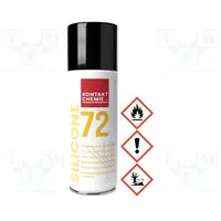 Oil colourless spray Ingredients silicone can Silicone72  72/200 73509-002