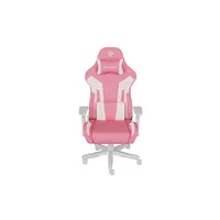 Genesis Gaming Chair Nitro 710 Backrest upholstery material Eco leather, Seat Base Nylon, Castors Nylon with Careglide coating  Pink/White Nfg-1929 5901969435160