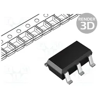 Ic voltage regulator Ldo,Linear,Fixed 3.3V 0.6A Dfn6 Smd  Ap7365-33Sng-7
