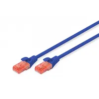 Patch cord U/Utp kat.6 Pvc 2M blue  Akassksp6000126 4016032371939 Dk-1612-020/B