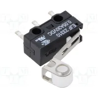 Microswitch Snap Action 0.05A/30Vdc with lever With roller  Ejf2331000